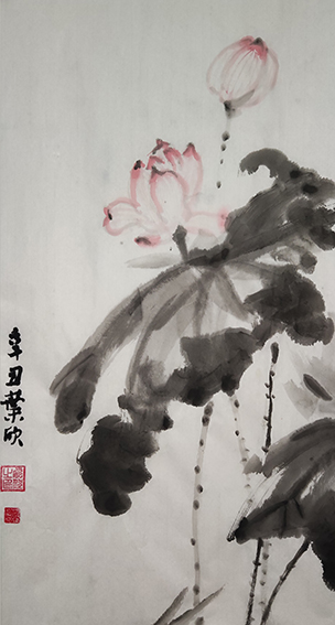 叶欣作品6《婷婷净植 清香远溢》